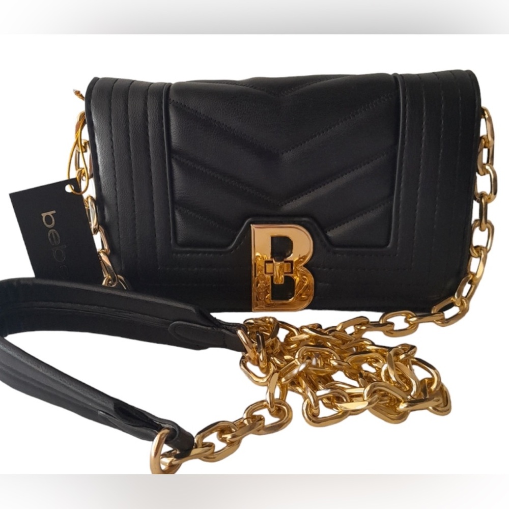 Bebe Katrina Quilted Crossbody Bag